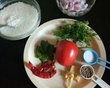 A picture of step 1 of Mini Tomato Dosa.