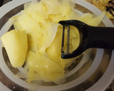 Foto del paso 1 de la receta: Tapa de patatas fritas huevo y jamón