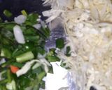 शेजवान फ्राईड राईस (schezwan Fried Rice recipe in marathi) रेसिपी स्टेप 9 फोटो 