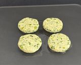 A picture of step 11 of "Cheese-Stuffed Paneer & Sweet Potato Patties".