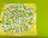 A picture of step 5 of Salad Egg Roll.