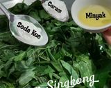 Foto langkah ke 4 dari resep Cara merebus daun singkong.