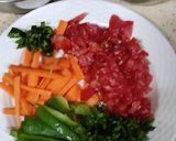 A picture of step 3 of Veggie Doritos Rice Bowl.