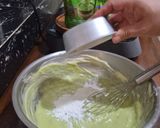 Foto langkah ke 3 dari resep Matcha Iceberg Cheese Cake.