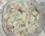 A picture of step 3 of Apple and cabbage salad.