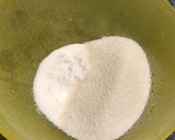 A picture of step 1 of Veg Chilla.