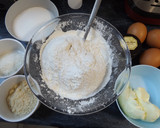 Foto del paso 1 de la receta: Bizcocho de mantequilla, coco y almendra