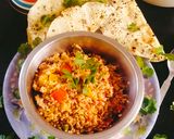 A picture of step 11 of Chinese fried rice 😋😋.