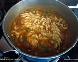 A picture of step 4 of Veggie loaded masala Maggi 😋😋.