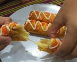 Foto langkah ke 7 dari resep Mozzarella Corndog.