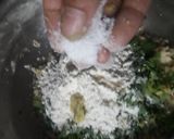 A picture of step 3 of Green peas and brown rice croquettes.