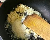 A picture of step 1 of Chocolate Halwa.