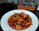 Cara Membuat Sosis udang saus teriyaki 5