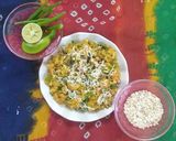 A picture of step 6 of Oats Upma.