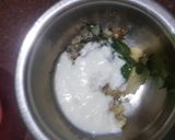 A picture of step 3 of કાચા કેળાની ચટણી.
