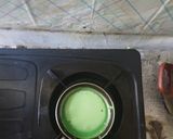 Foto langkah ke 2 dari resep Pancake pandan coklat.