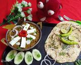 A picture of step 7 of Rajma Paneer.