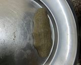 A picture of step 4 of Kambu flour pidi kolukattai/ pearl millet.