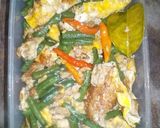 Foto langkah ke 3 dari resep Tumis kacang panjang telur.