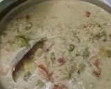 A picture of step 12 of Steamed coconut rice Noodles with vegetables kurma.