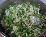 A picture of step 2 of Sweet Corn and Cheese Paratha/Parata.