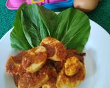 Foto langkah ke 4 dari resep 400) Telur Bumbu Lapis.