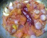 பூண்டு தக்காளி கார சட்னி(garlic tomato chutney recipe in tamil) ரெசிபி ஸ்டேப் 2 புகைப்படம்