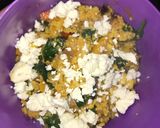 A picture of step 5 of Vitamin packed Cous cous lunch.