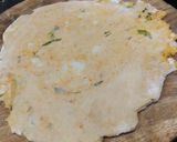 A picture of step 5 of Aloo Paratha.