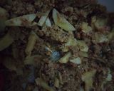A picture of step 1 of Aloo Qeema Bhara Paratha.
