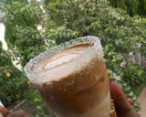 A picture of step 5 of Dalgona coffee.