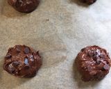 Une image de l'étape 5 de Cookies fondants aux chocolat noir.