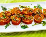 A picture of step 6 of Roti Dhokla.