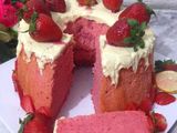 Strawberry Chiffon cake