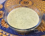 Une image de l'étape 11 de Velouté de courgettes et pommes de terre à la crème.