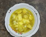 Foto langkah ke 3 dari resep Kuah Kuning Putih Telur Kubis.