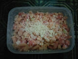 Salad dadakan melon-pepaya