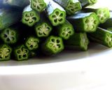 A picture of step 2 of Stuffed Okra or Bharwa Bhindi - Step by Step Recipe.