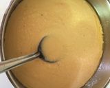 A picture of step 3 of Moong Dal Halwa.