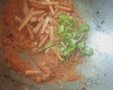 A picture of step 2 of Almond milk pasta.