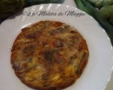 Foto del paso 10 de la receta Tortilla de alcachofas y jamón