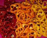 Foto del paso 1 de la receta: 🌟Ajíes dulces en vinagre 🌟 Sin azúcar, agridulce natural