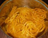 A picture of step 1 of Jalebi / Jilebi.