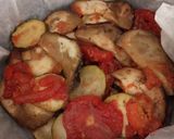 Foto del paso 4 de la receta Tortilla al horno con atún y verduras