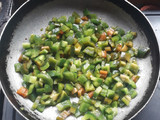 शिम्ला मिरची भाजी (shimla mirchi bhaji recipe in marathi)