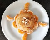 A picture of step 5 of Orange Halwa.