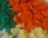 A picture of step 3 of Green Rice and Pineapple Pork.