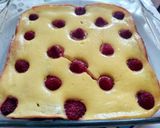 Foto del paso 8 de la receta Brownie cheesecake con frambuesas