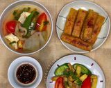 Hình bước làm 4 của món Củ Quả Xào Chay Ngũ Sắc