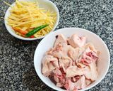 รูปขั้นตอนการทำที่ 3 ของ ไก่คั่วขิง